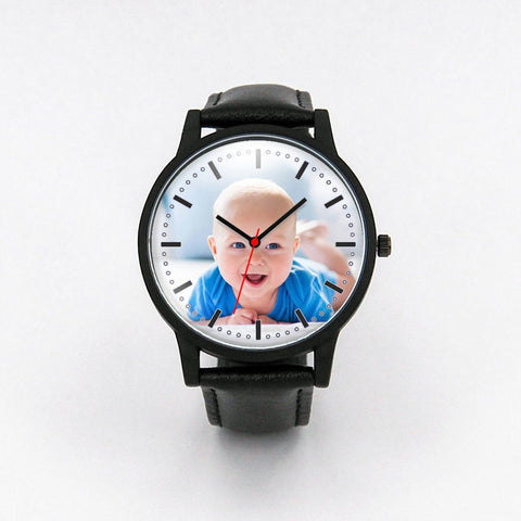 Image of Baby Photo Watch watch Beeoux Black Black Yes