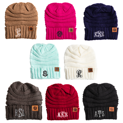 Image of Monogram Adult Beanie