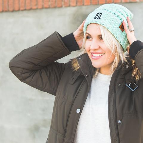 Image of Monogram Adult Beanie