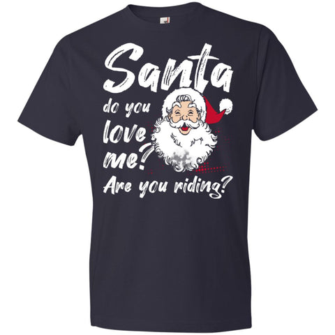 Image of Santa Do You Love Me 990B Anvil Youth Lightweight T-Shirt 4.5 oz