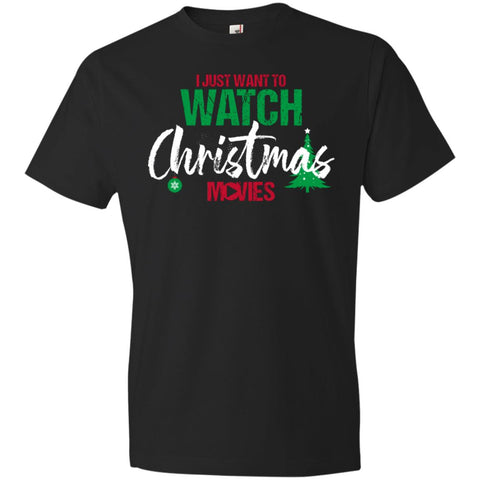 Image of Christmas Movies 990B Anvil Youth Lightweight T-Shirt 4.5 oz