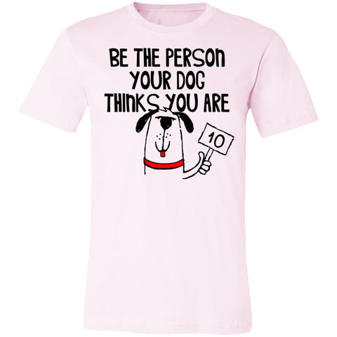 Image of 3001C Bella + Canvas Unisex Dog thinks You Are