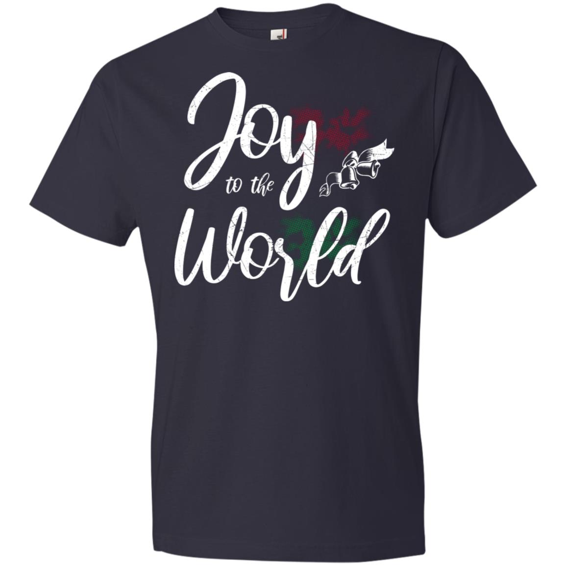 Joy to the world 990B Anvil Youth Lightweight T-Shirt 4.5 oz