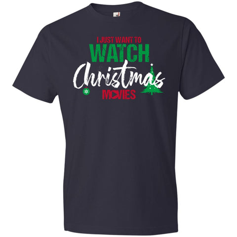 Image of Christmas Movies 990B Anvil Youth Lightweight T-Shirt 4.5 oz