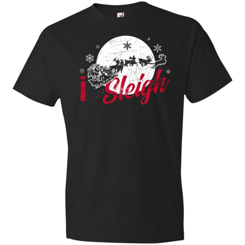 Image of I Sleigh 990B Anvil Youth Lightweight T-Shirt 4.5 oz