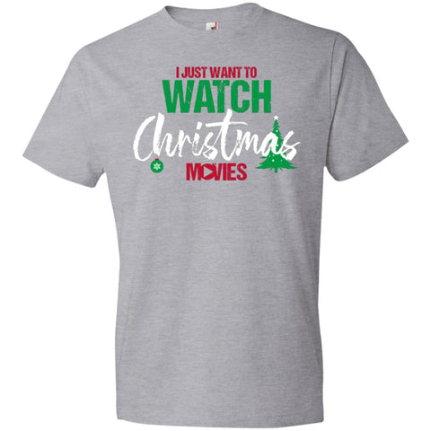 Image of Christmas Movies 990B Anvil Youth Lightweight T-Shirt 4.5 oz