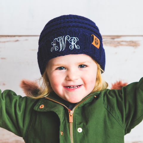 Image of Monogram Kids Beanies