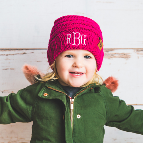 Image of Monogram Kids Beanies