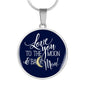 shineon-round Handmade Necklace. Jewelry ShineOn Fulfillment Luxury Necklace (Silver) No