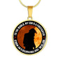 firefighter round Handmade Necklace. Jewelry ShineOn Fulfillment Luxury Necklace (Gold) No