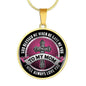 tomymom round Handmade Necklace. Jewelry ShineOn Fulfillment Luxury Necklace (Gold) No