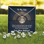 For My Wife Necklace and Pendant With Beautiful Gift Card and Box