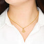 For My Wife Necklace and Pendant With Beautiful Gift Card and Box