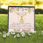 To my future wife Necklace, Pendant, Gift Message Card and Box