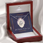 To my future wife Just because I love You Necklace, pendant, gift card and Box.