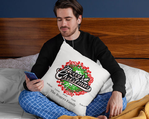 Image of Merry Christmas - Pillow Case