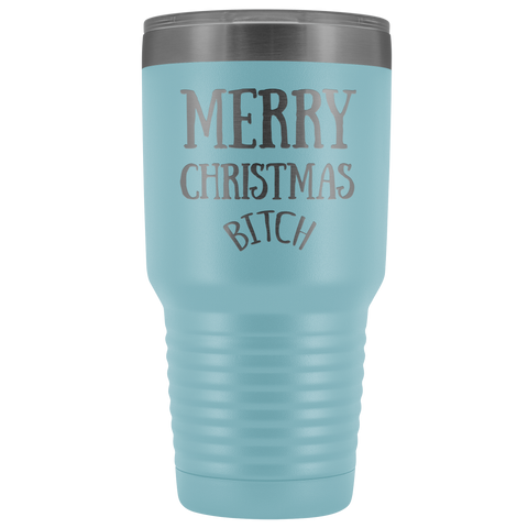 Image of Copy of Merry Christmas B - 30 Ounce Vacuum Tumbler