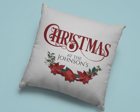 Image of Christmas at the - Pillow Case