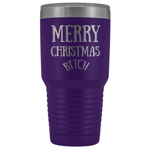 Image of Copy of Merry Christmas B - 30 Ounce Vacuum Tumbler