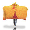 Custom Designed "Meditation" Hooded Blanket. Hooded Blanket wc-fulfillment 
