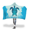 Custom Designed "Sea Turtle" Hooded Blanket. Hooded Blanket wc-fulfillment 