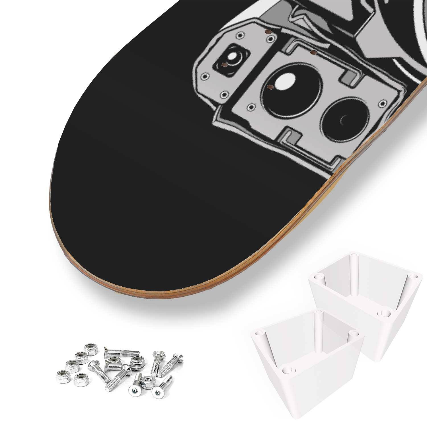 Custom Designed 3 Board Wall Art - Space Chimpanzee 3 Skateboard Wall Art wc-fulfillment 