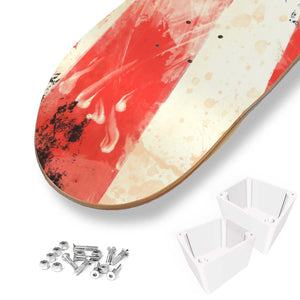 Custom Designed 3 Skate Board Wall Art - Samurai 3 Skateboard Wall Art wc-fulfillment 