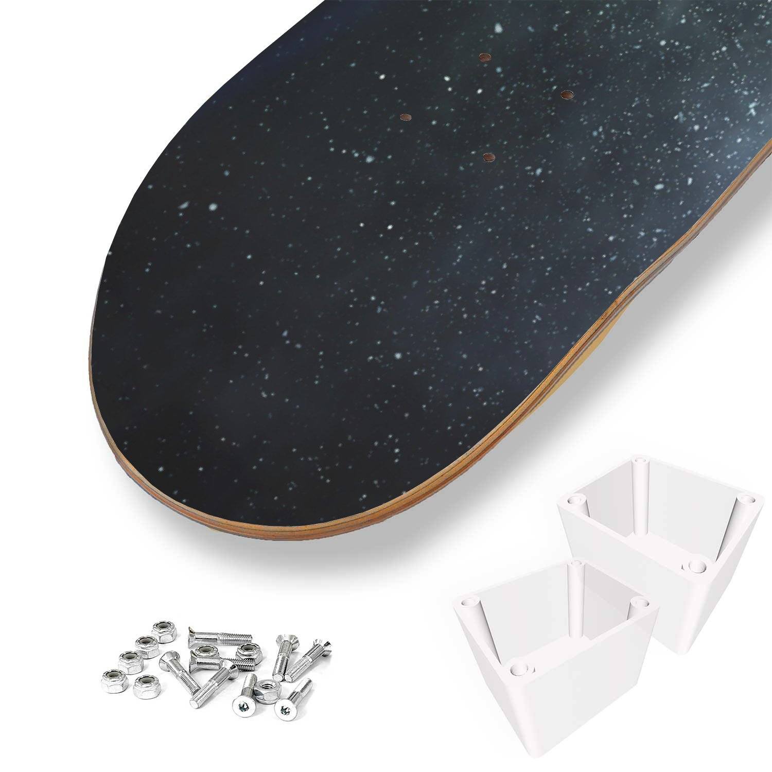 Custom Designed 3 Board Skate Art - Astronaut 3 Skateboard Wall Art wc-fulfillment 