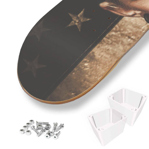 Image of Custom Design 3 Skate Board Wall Art - USA Girl 3 Skateboard Wall Art wc-fulfillment 