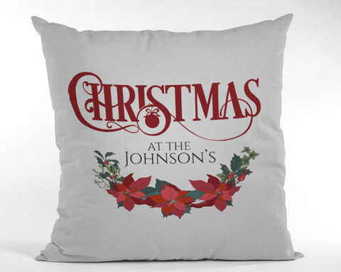 Image of Christmas at the - Pillow Case
