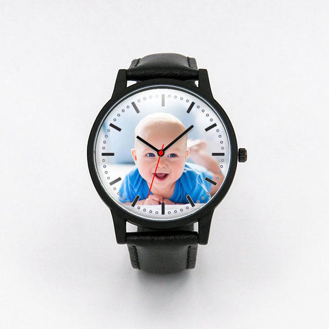 Image of Baby Photo Watch watch Beeoux Black Black No