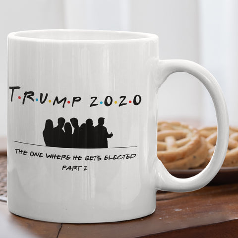 Image of Friends White Coffee Mug 11oz