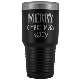 Copy of Merry Christmas B - 30 Ounce Vacuum Tumbler