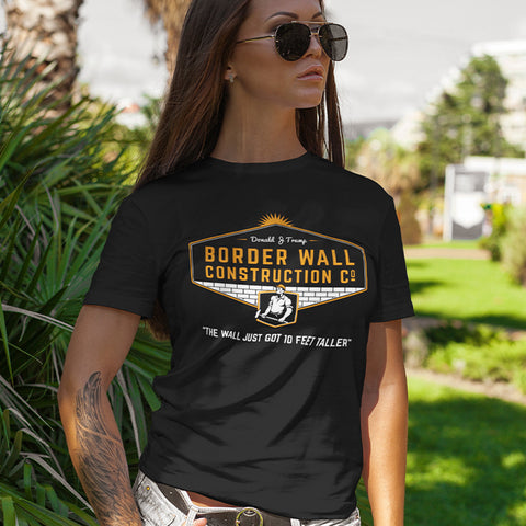 Image of Border Wall Co Black Unisex T