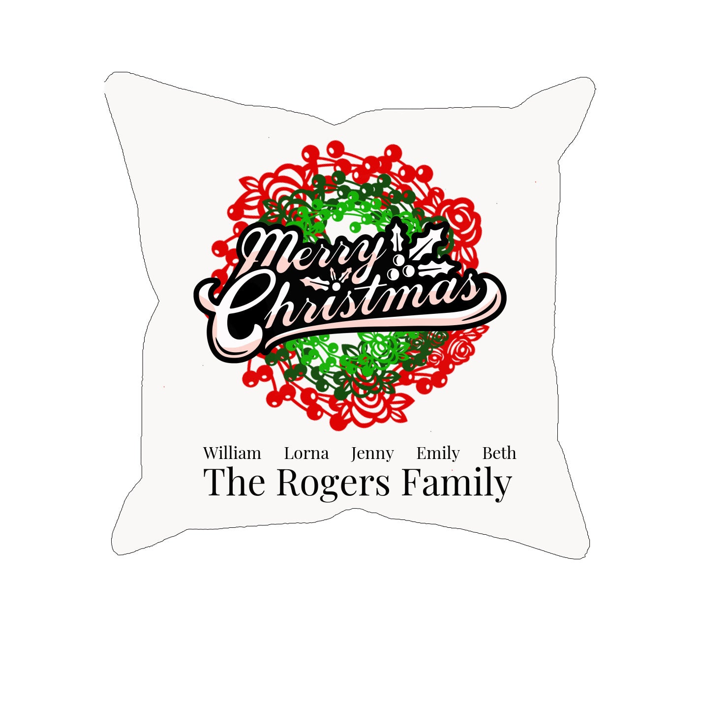 Merry Christmas - Pillow Case