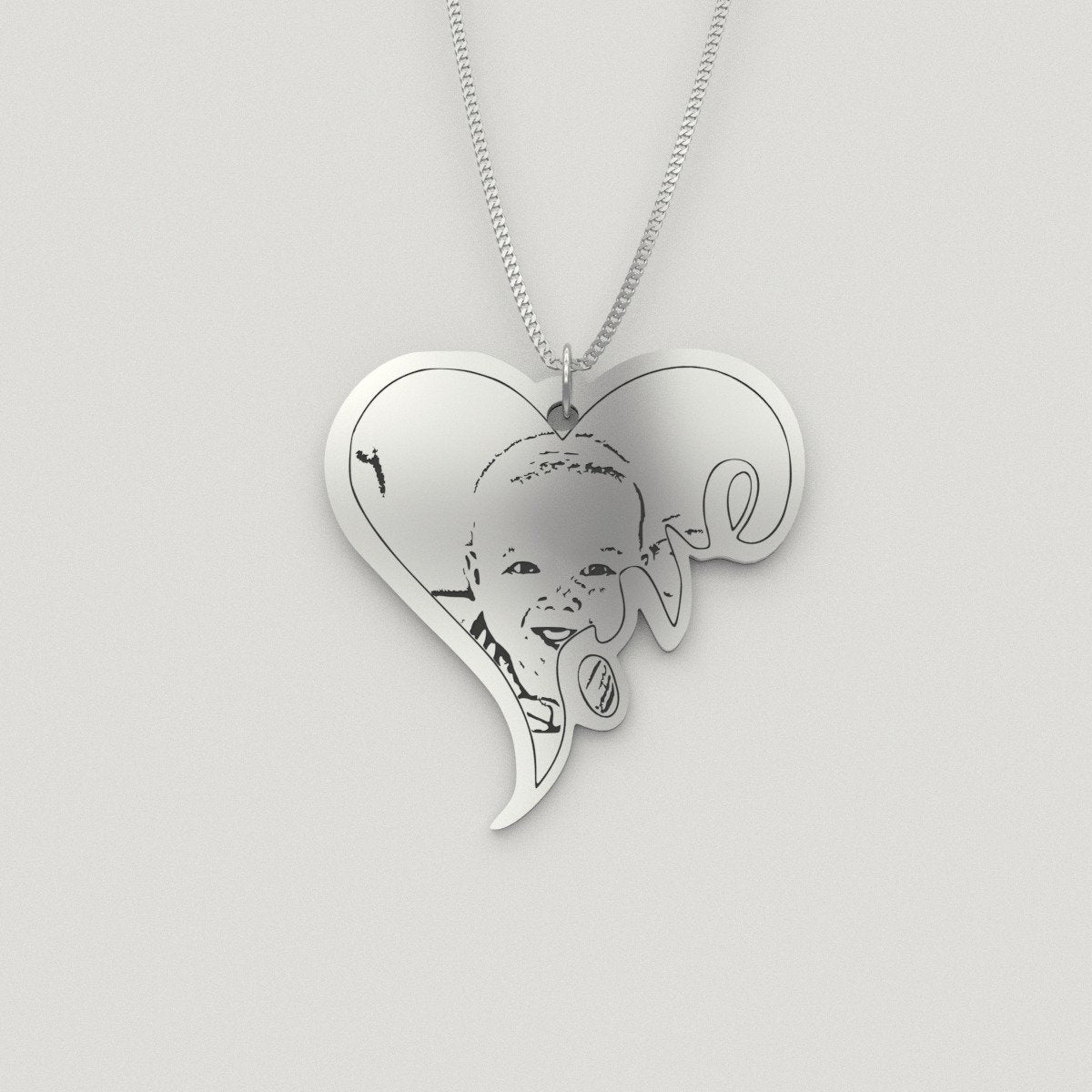 Baby Photo Pendant pendant Beeoux 