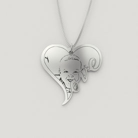 Baby Photo Pendant pendant Beeoux 