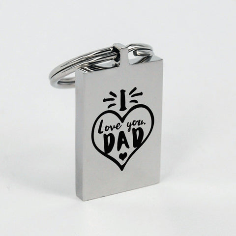 Image of I Love You Dad keychain Beeoux 