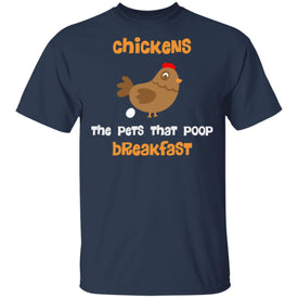 G500 5.3 oz. T-Shirt Poops breakfast
