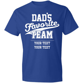 Dads Favorite Team 980 Lightweight T-Shirt 4.5 oz