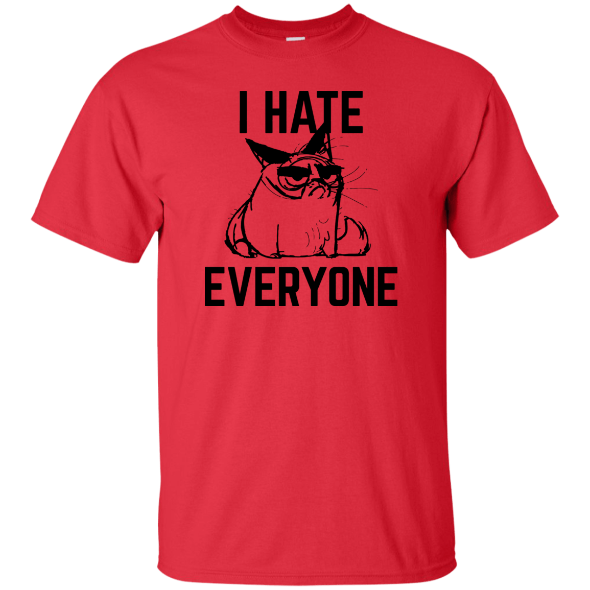 G200 Gildan Ultra Cotton T-Shirt T-Shirts CustomCat Red S 