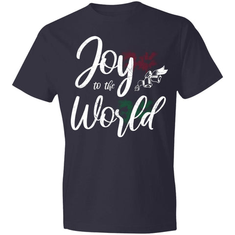 Image of Joy to the world 980 Anvil Lightweight T-Shirt 4.5 oz