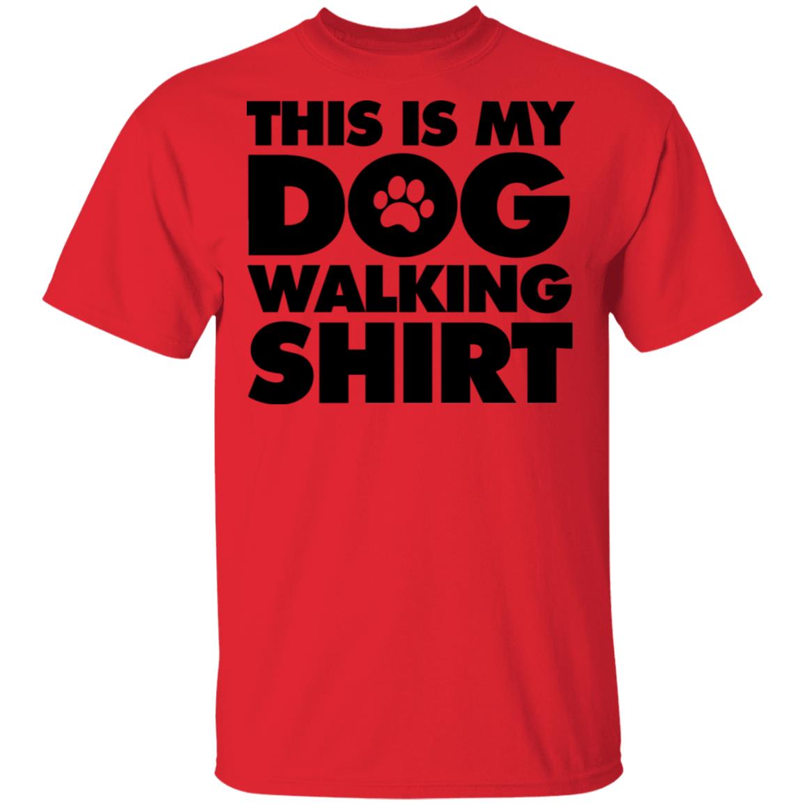 dog-walking-shirt-onlight G500 5.3 oz. T-Shirt