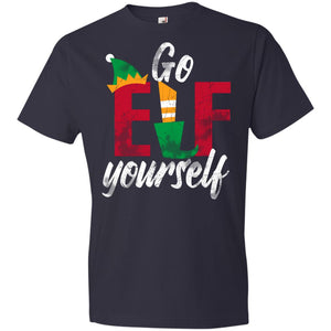 Go Elf Yourself- 990B Anvil Youth Lightweight T-Shirt 4.5 oz