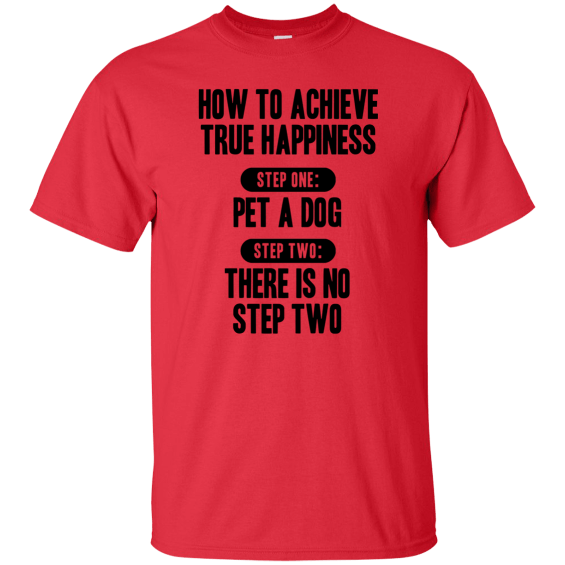 G200 Gildan Ultra Cotton T-Shirt T-Shirts CustomCat Red S 