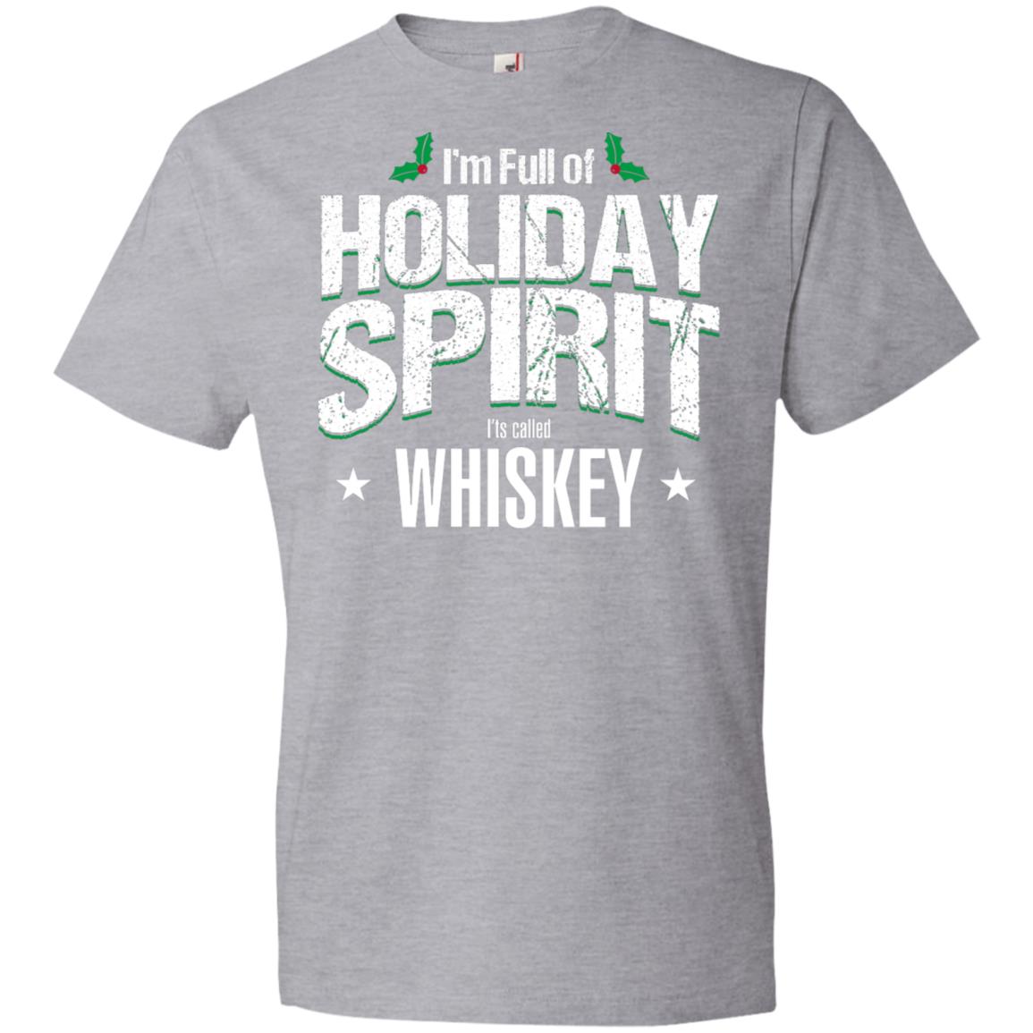 Holiday Spirit Whiskey 990B Anvil Youth Lightweight T-Shirt 4.5 oz