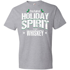 Holiday Spirit Whiskey 990B Anvil Youth Lightweight T-Shirt 4.5 oz