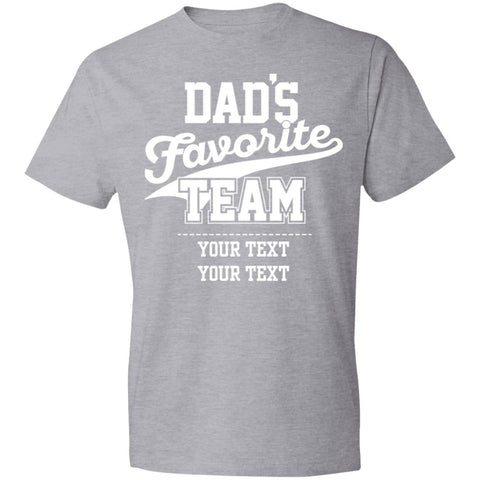 Image of Dads Favorite Team 980 Lightweight T-Shirt 4.5 oz