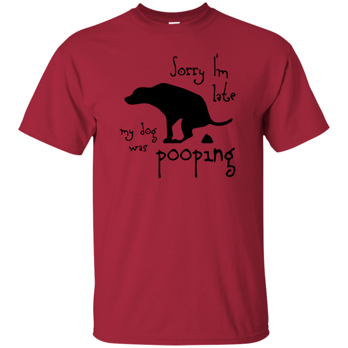 G200 Gildan Ultra Cotton T-Shirt T-Shirts CustomCat Cardinal S 