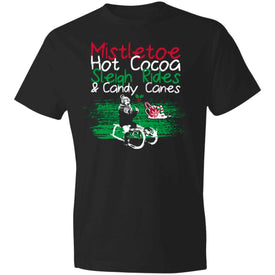 Mistletoe Hot Cocoa  980 Anvil Lightweight T-Shirt 4.5 oz